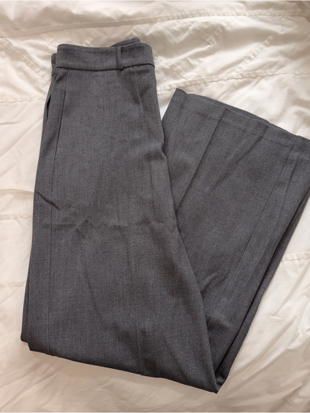 Olivaceous Women's Charcoal Gray Trousers